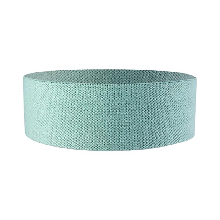 Knitted Yoga Resistance Band Glute Training Assistance Stretching Elastic Band — White Low Elasticity
