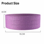 Knitted Yoga Resistance Band Glute Training Assistance Stretching Elastic Band