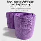 Knitted Yoga Resistance Band Glute Training Assistance Stretching Elastic Band