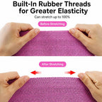 Knitted Yoga Resistance Band Glute Training Assistance Stretching Elastic Band