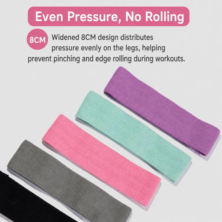 Knitted Yoga Resistance Band Glute Training Assistance Stretching Elastic Band