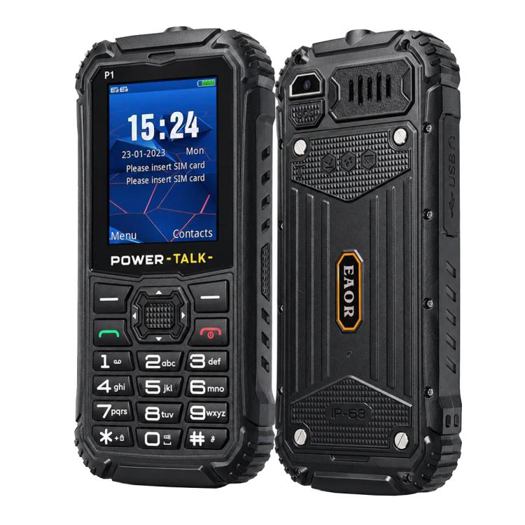 HP219 IP68 Rugged Phone, 2.4 inch, SC6531E, Network: 2G, BT, FM, SOS, Torch