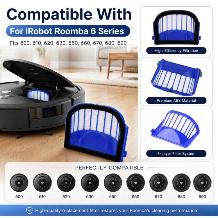 For iRobot 6 Series Robot Vacuum Cleaner Replacement Parts — view 8