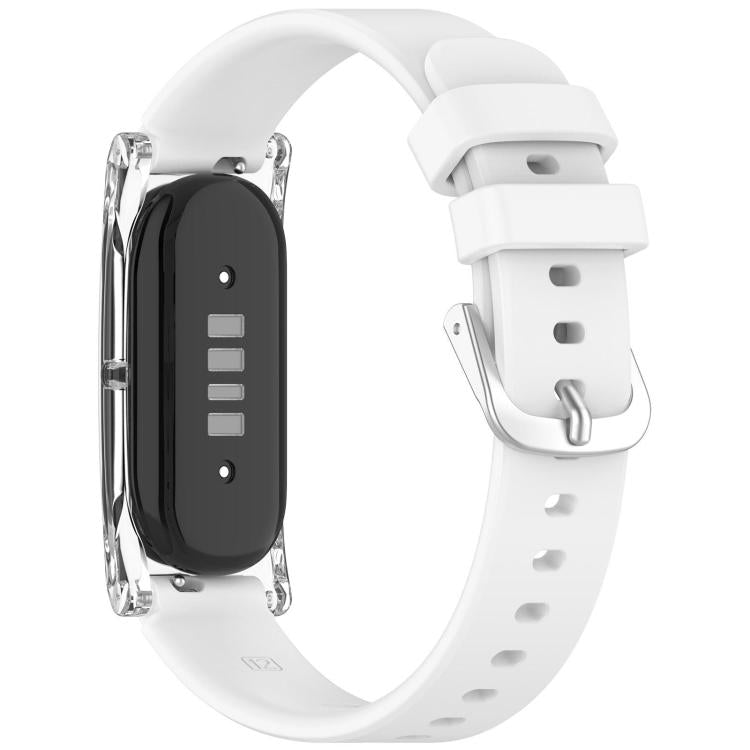 xDfind Spring Bar Style Clear Watch Case and Silicone Watch Band