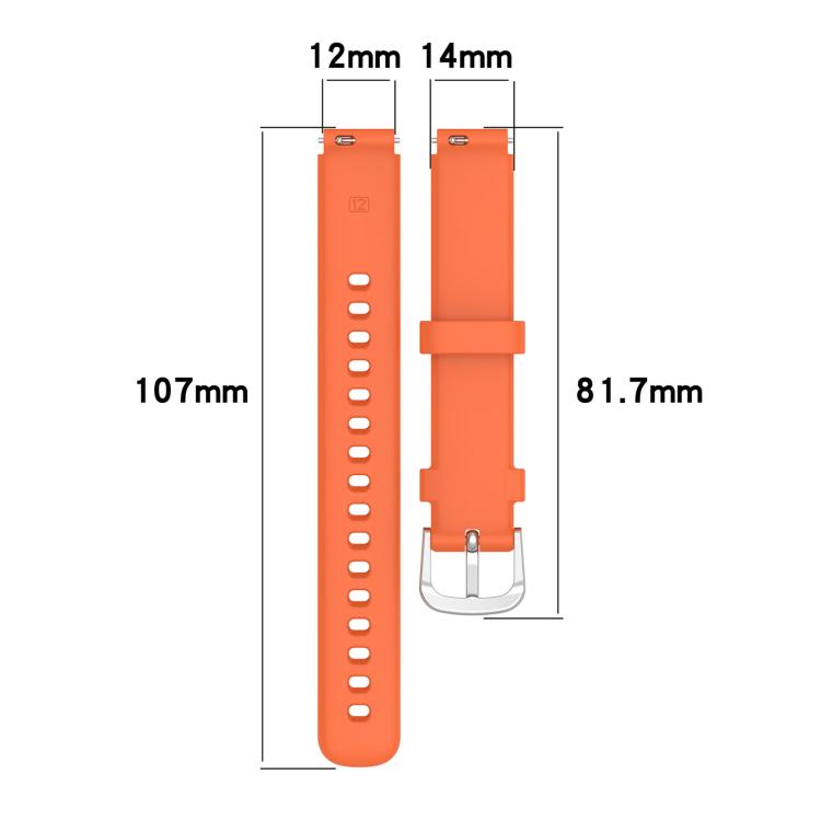 xDfind Spring Bar Style Clear Watch Case and Silicone Watch Band