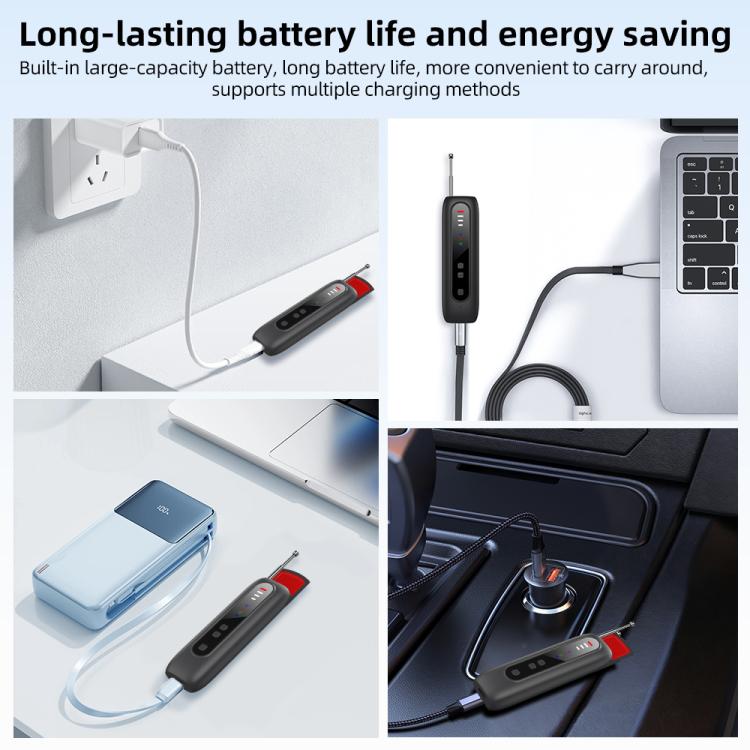 T07 Multifunctional Detector IR Scanner GPS WiFi Signal Anti-Spy Bug Finder for Hotel Travel
