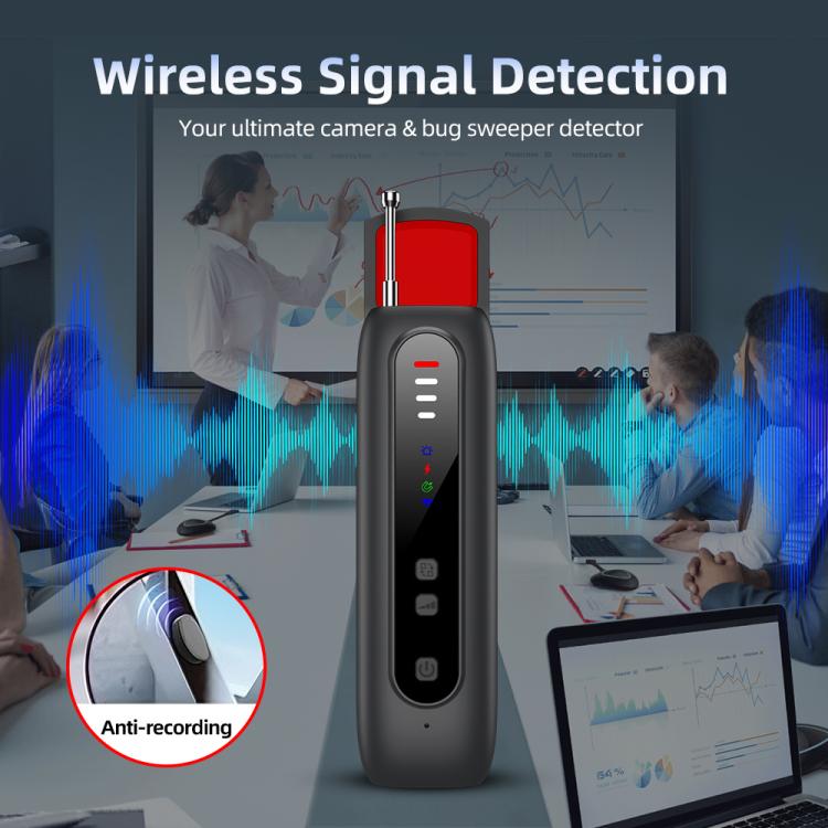 T07 Multifunctional Detector IR Scanner GPS WiFi Signal Anti-Spy Bug Finder for Hotel Travel