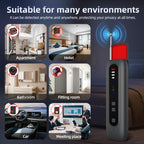 T07 Multifunctional Detector IR Scanner GPS WiFi Signal Anti-Spy Bug Finder for Hotel Travel