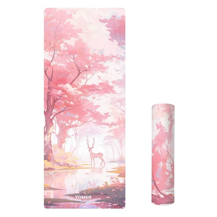 Double-Sided Anti-Slip Texture Thickened Soundproof Yoga Mat — Serene Forest
