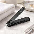 2pcs/Pack Stainless Steel Flat-Tip Nail Clippers Nail Trimming Tools