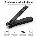 2pcs/Pack Stainless Steel Flat-Tip Nail Clippers Nail Trimming Tools — view 3