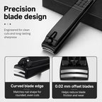 2pcs/Pack Stainless Steel Flat-Tip Nail Clippers Nail Trimming Tools — view 6