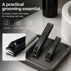 2pcs/Pack Stainless Steel Flat-Tip Nail Clippers Nail Trimming Tools — view 9