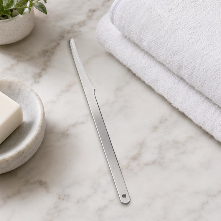 Round Hole Style Stainless Steel Heel Callus Foot Scraper Foot Care Tool