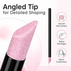 2pcs/Pack Angled Quartz Nail Pen Nail Surface Polishing Tool — view 4