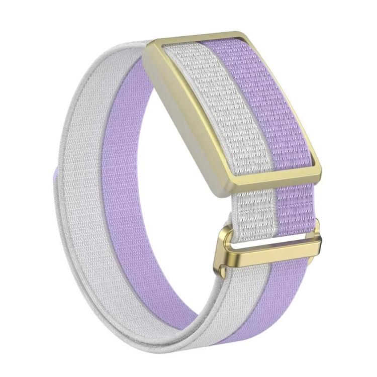 For Polar Loop xDfind Metal Square Buckle Feather Yarn Breathable Nylon Loop Watch Band — view 11