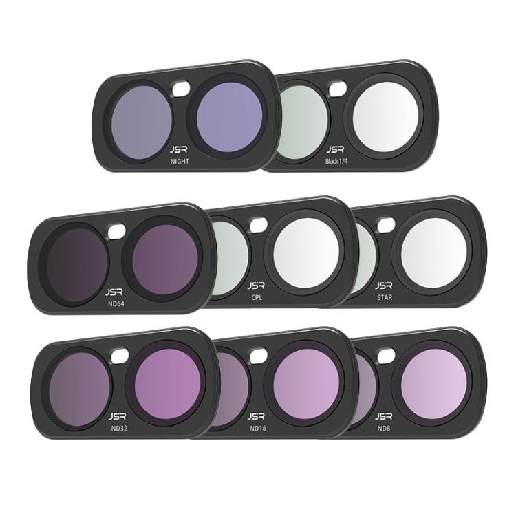 For Insta 360 Luna Ultra JSR CB Series Magnetic Camera Lens Filter — 6 in 1 ND UV CPL