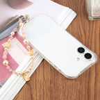 Lucky Beaded Phone Charm Wrist Strap with Tether Pad for Women Girls — view 6