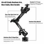 O-Type Magic Arm Mount 1/4 inch Ball Head Bracket — view 10