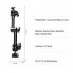 O-Type Magic Arm Mount 1/4 inch Ball Head Bracket — view 11
