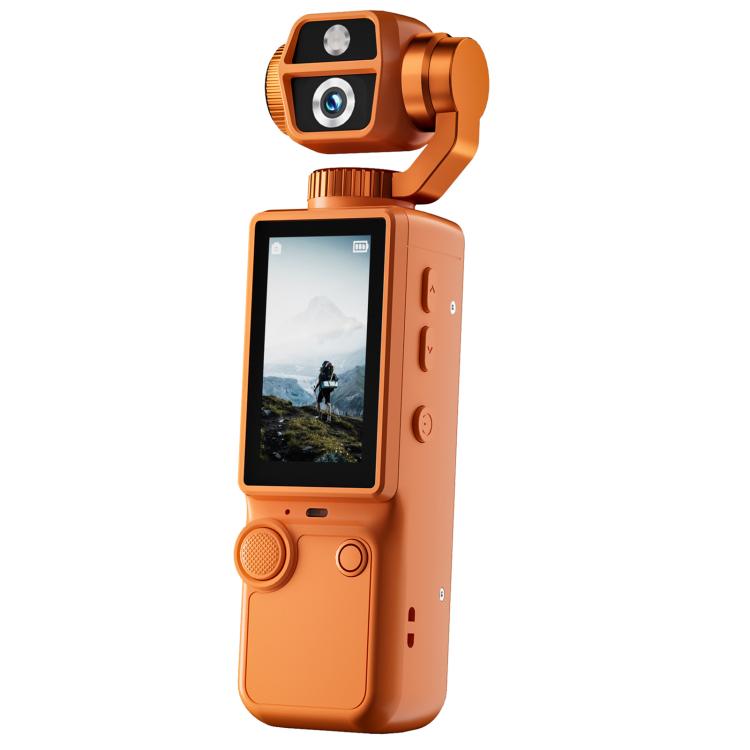 Q9 2 inch IPS Screen 4K UHD Sports Gimbal Camera — White