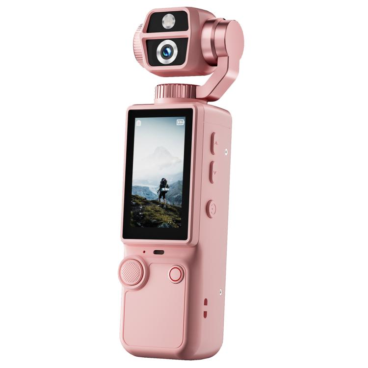 Q9 2 inch IPS Screen 4K UHD Sports Gimbal Camera — Orange