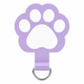 Cute Cartoon Cat Paw TPU Phone Lanyard Tether Pad