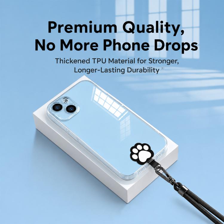Cute Cartoon Cat Paw TPU Phone Lanyard Tether Pad — view 12