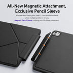 XDcase Detachable Frame Dual-Sided Magnetic Smart Tablet Leather Case with Pencil Holder — view 8