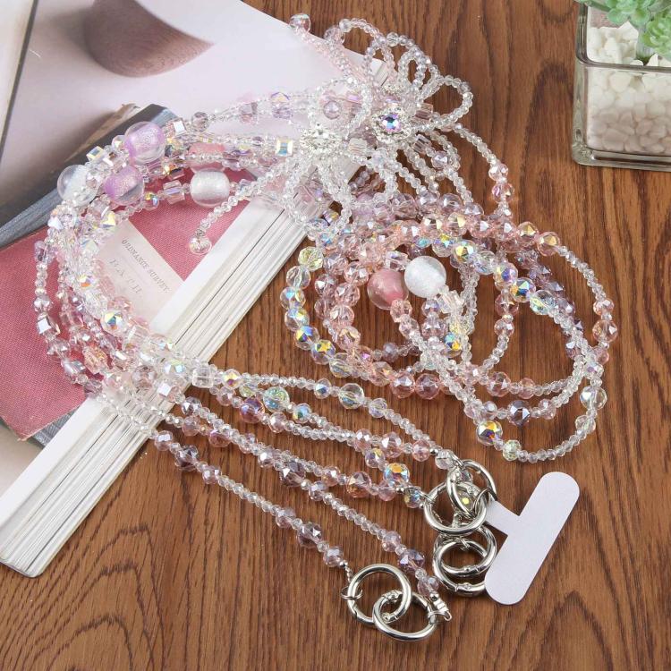 Bow Beaded Crossbody Phone Lanyard Strap — view 8