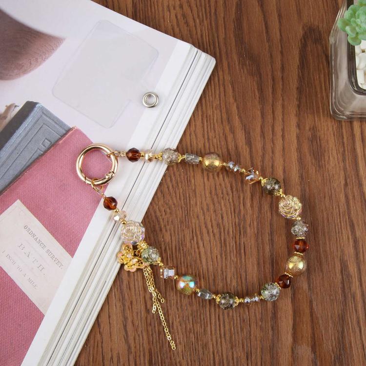 Candy Pearl Butterfly Phone Charm Strap — view 6