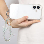 Dual-Color Butterfly Beaded Phone Charm Strap — view 9