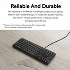 Logitech MK106 Wired Keyboard and Wired Mouse Combo — view 6