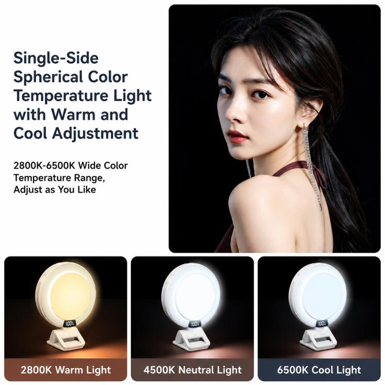 Live Streaming Photography 3 Color Temperatures RGB Fill Light — view 9