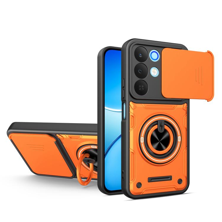 Multifunctional Sliding Camshield Ring Holder Phone Case
