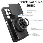 Multifunctional Sliding Camshield Ring Holder Phone Case — view 9