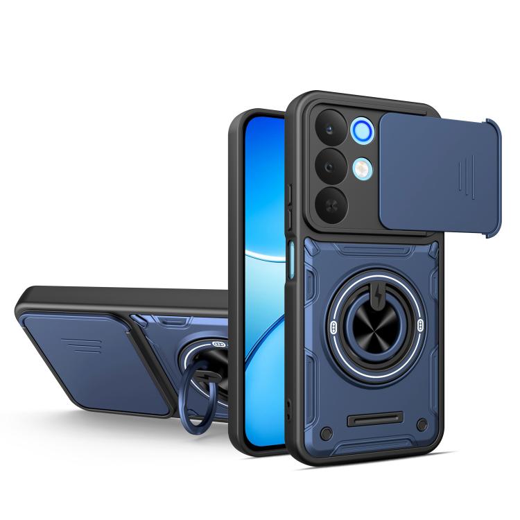 Multifunctional Sliding Camshield Ring Holder Phone Case — view 12