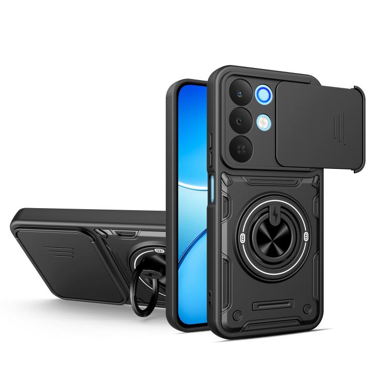 Multifunctional Sliding Camshield Ring Holder Phone Case — view 13
