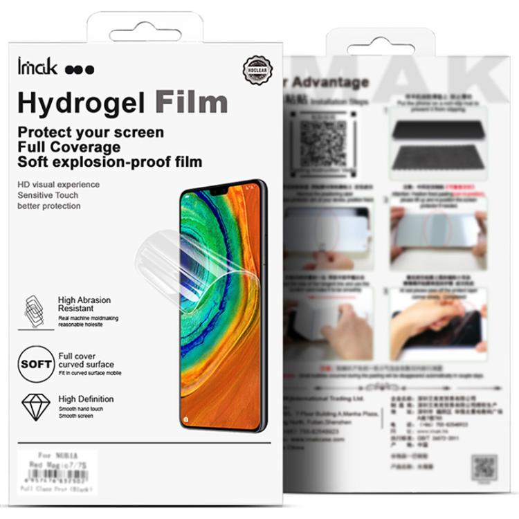 imak 4th Generation Full Coverage Screen Hydrogel Film, Support Fingerprint Unlocking