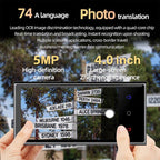 V2 4.04 inch Screen Portable AI Smart Translator Support 142 Online Languages