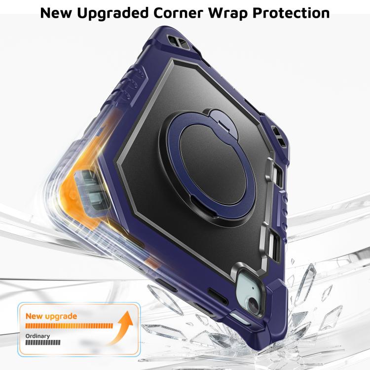 Heavy Duty Tablet Case with Pen Slot & Strap & Holder — For iPad Air 11 2026 / 2025 / 2024