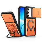 Ring Holder Lens Slide Cover Phone Case