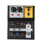 F-2A Multi-function Professional 2-way Recording Mixer USB Live Streaming Sound Card