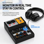 F-2A Multi-function Professional 2-way Recording Mixer USB Live Streaming Sound Card — view 11