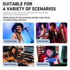 F-2A Multi-function Professional 2-way Recording Mixer USB Live Streaming Sound Card — view 6