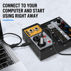F-2A Multi-function Professional 2-way Recording Mixer USB Live Streaming Sound Card — view 8