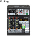 TP-4M 4-Channel Multi-function Professional Recording Mixer Bluetooth Sound Card