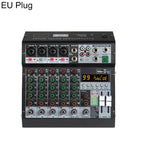 TP-6M 6-Channel Multi-function Professional Recording Mixer Bluetooth Sound Card