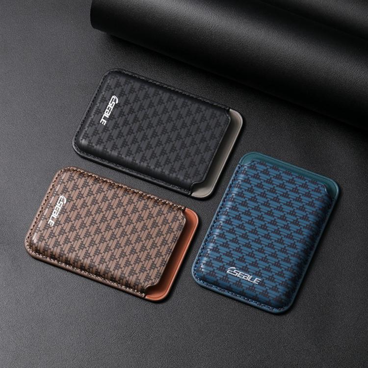 ESEBLE S9 PU Leather Triangular Shield Magnetic Mobile Phone Card Slots — view 10