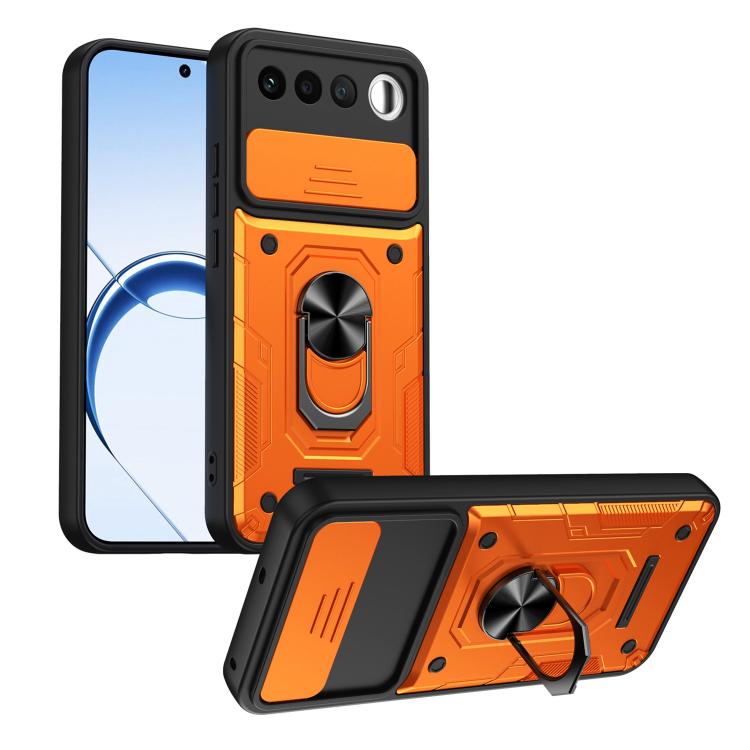 Nanshan Armor Sliding Camshield Ring Holder Phone Case